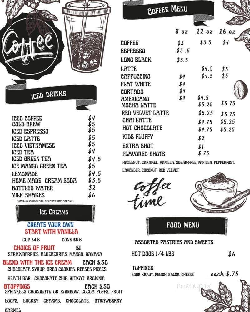 Menu page 1