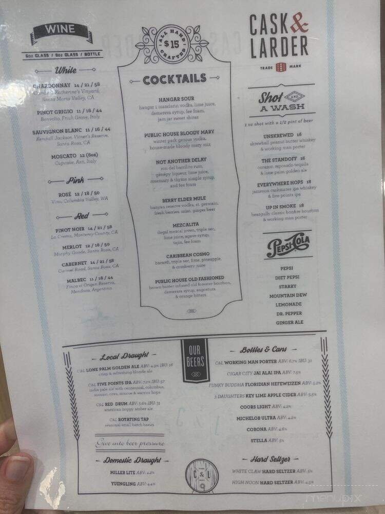 Menu page 1