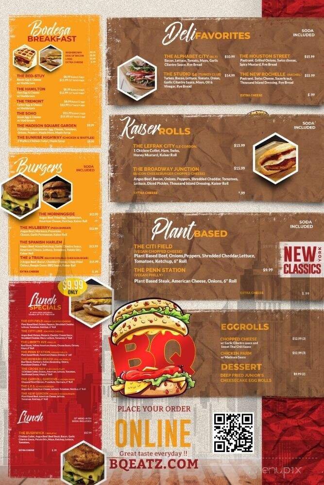 Menu page 2