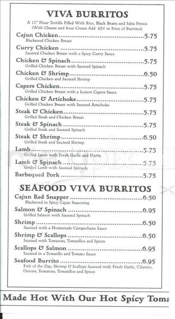 Menu page 3