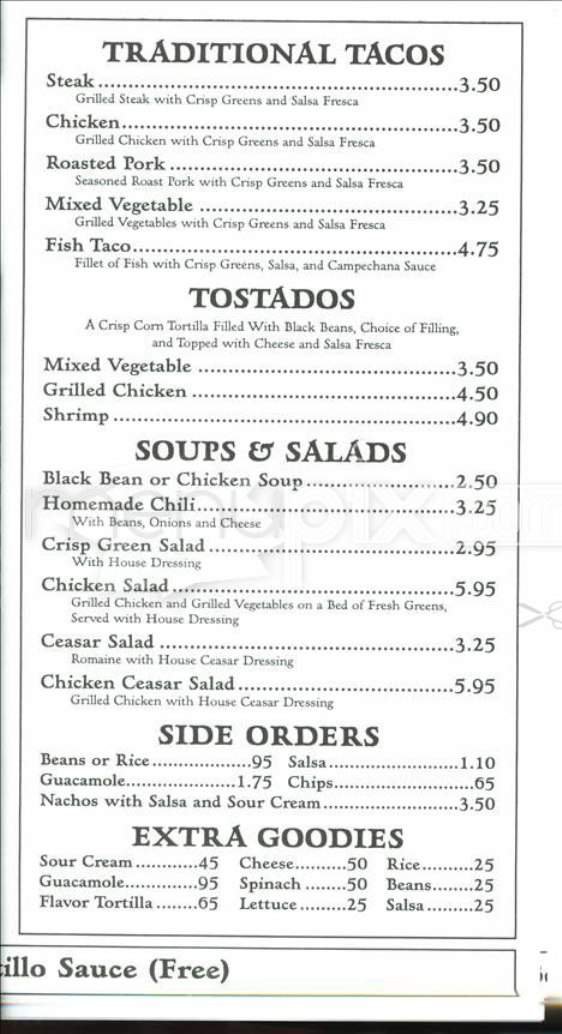 Menu page 4