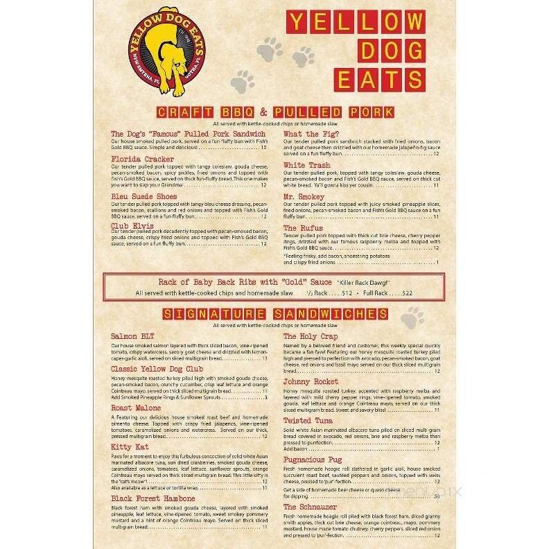 Menu page 5