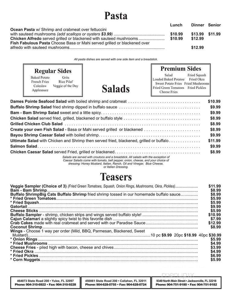 Menu page 2