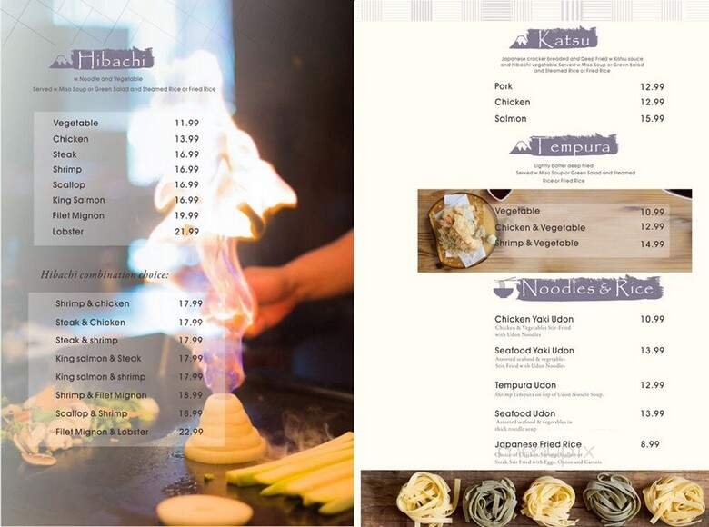Menu page 2