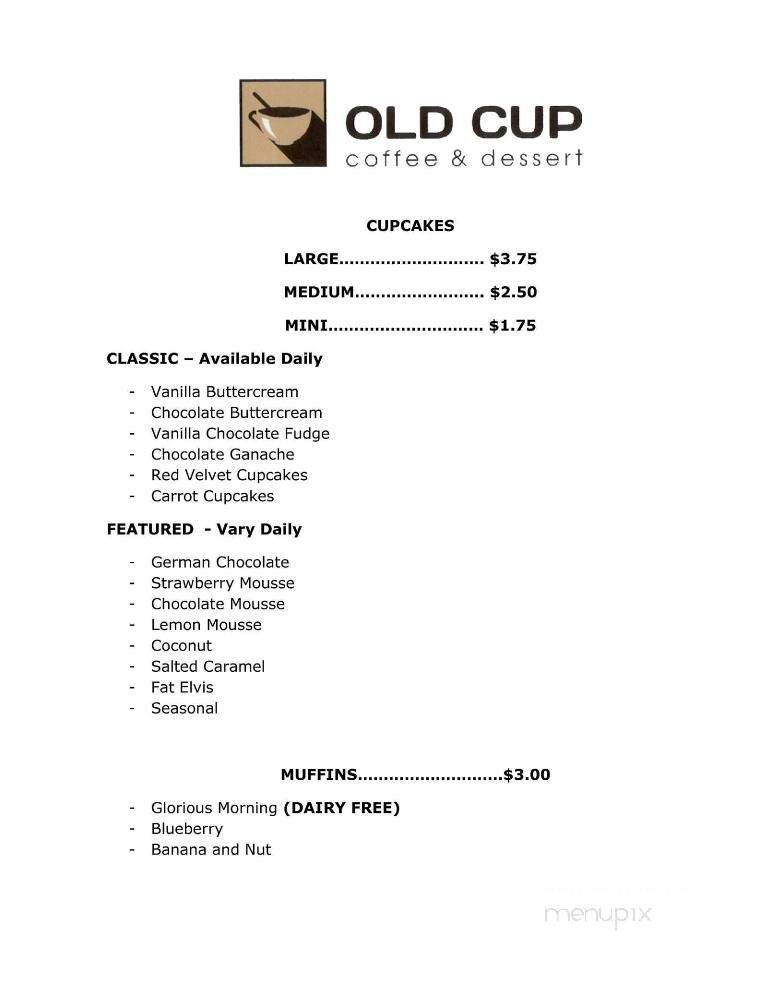 Menu page 1