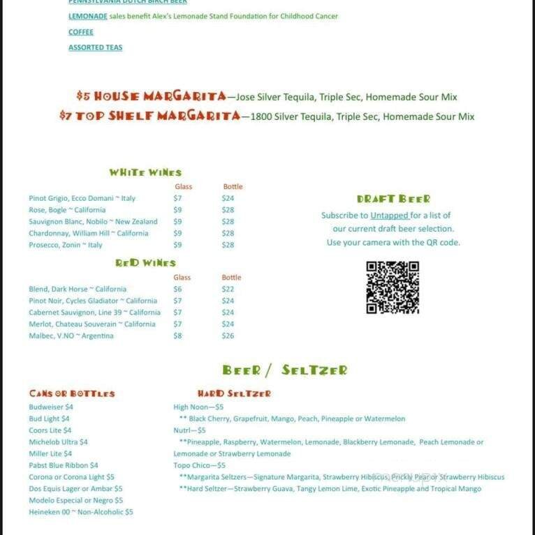 Menu page 7