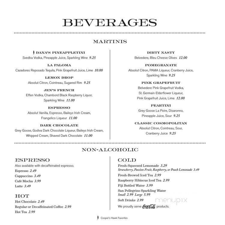 Menu page 5