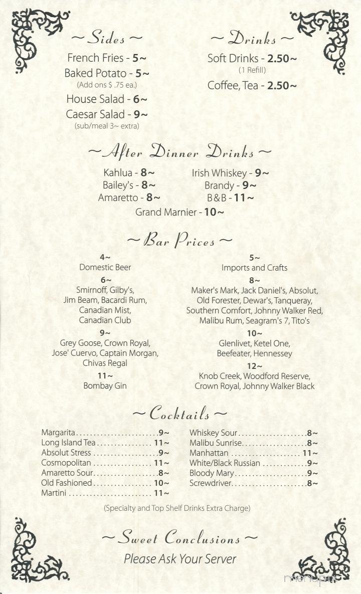 Menu page 5