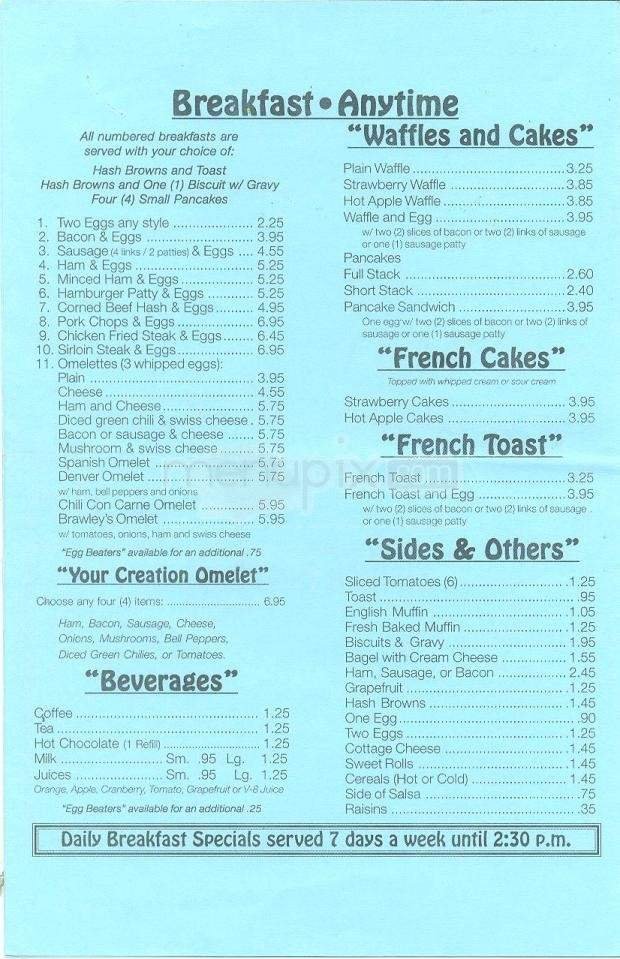 Menu page 4