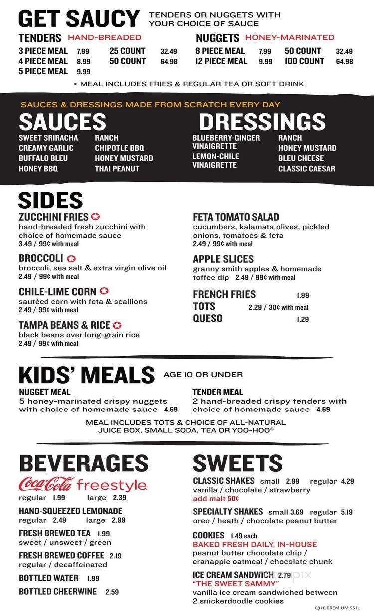 Menu page 2