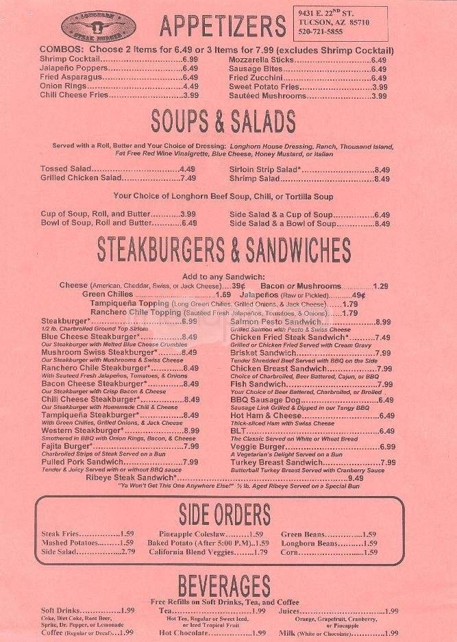 Menu page 2