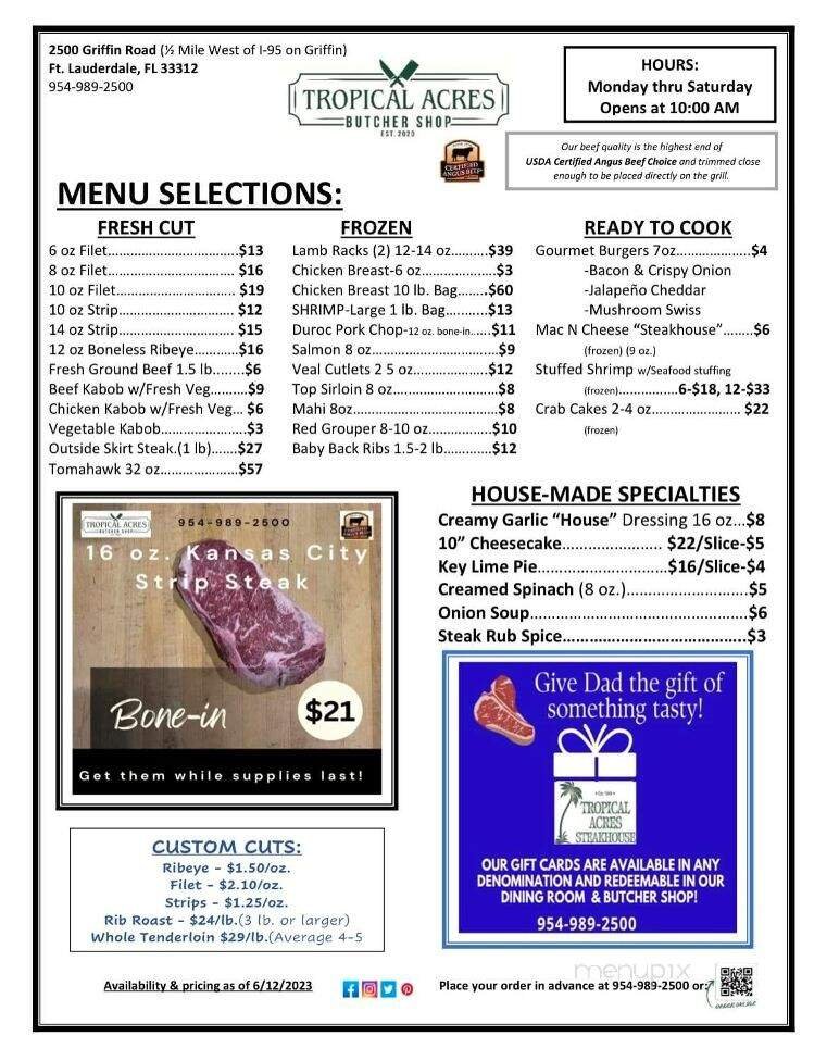 Menu page 7