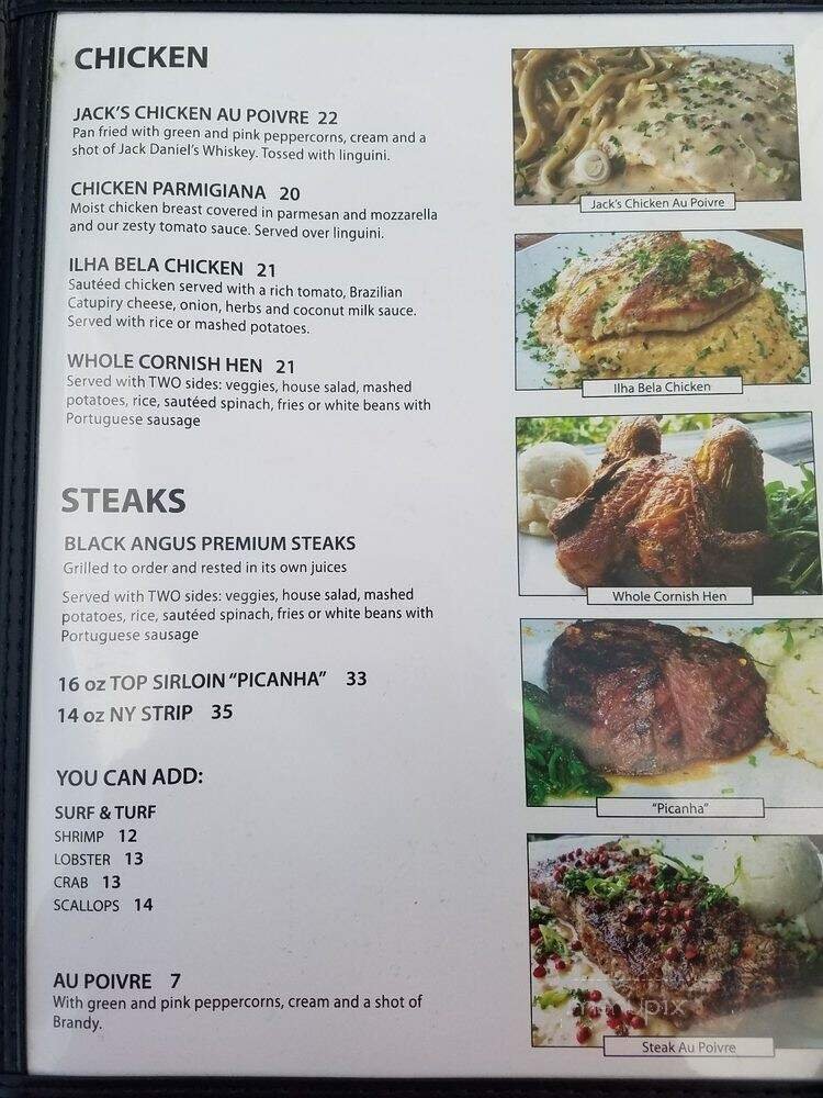 Menu page 2
