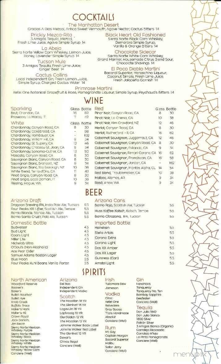 Menu page 4