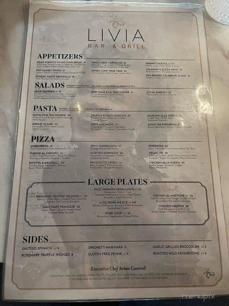 Menu page 2