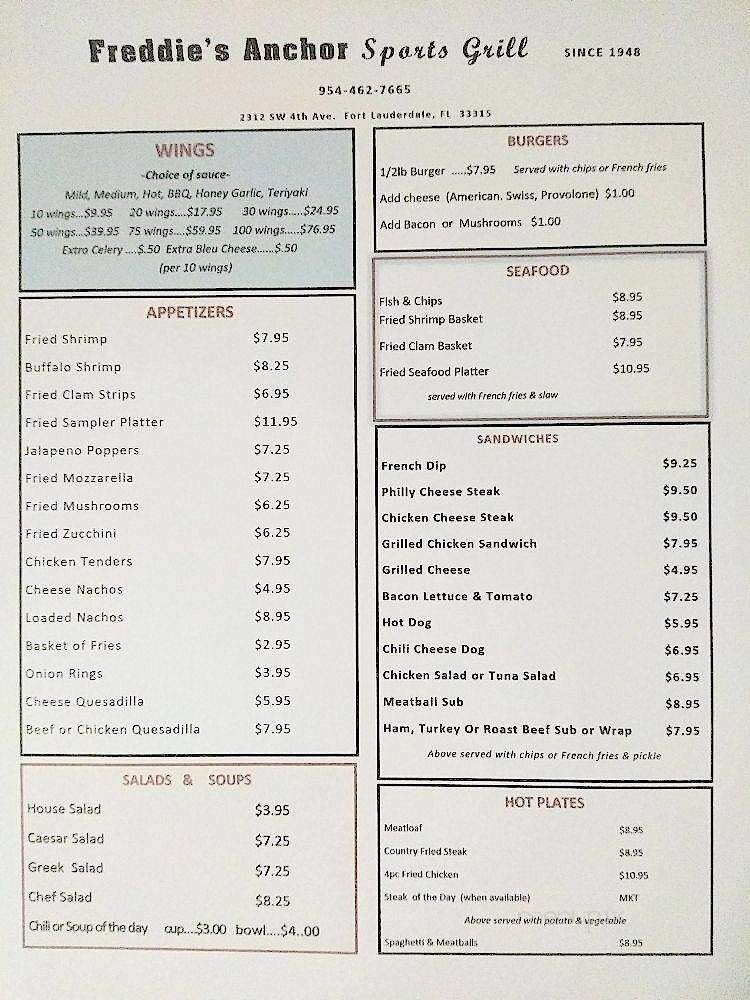 Menu page 4
