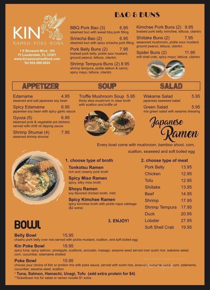 Menu page 1