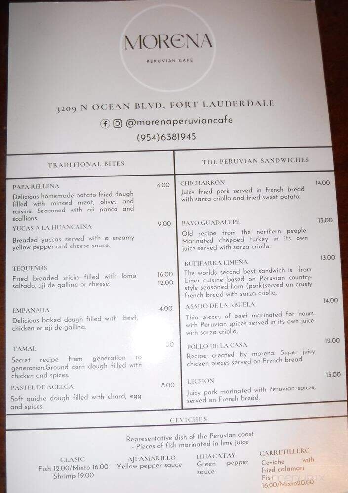 Menu page 2