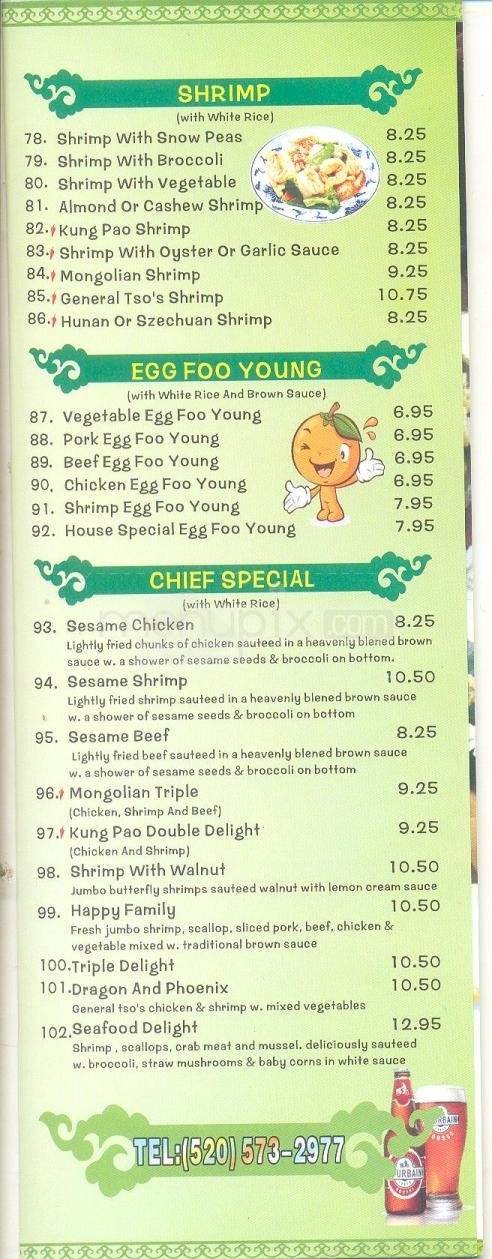 Menu page 6