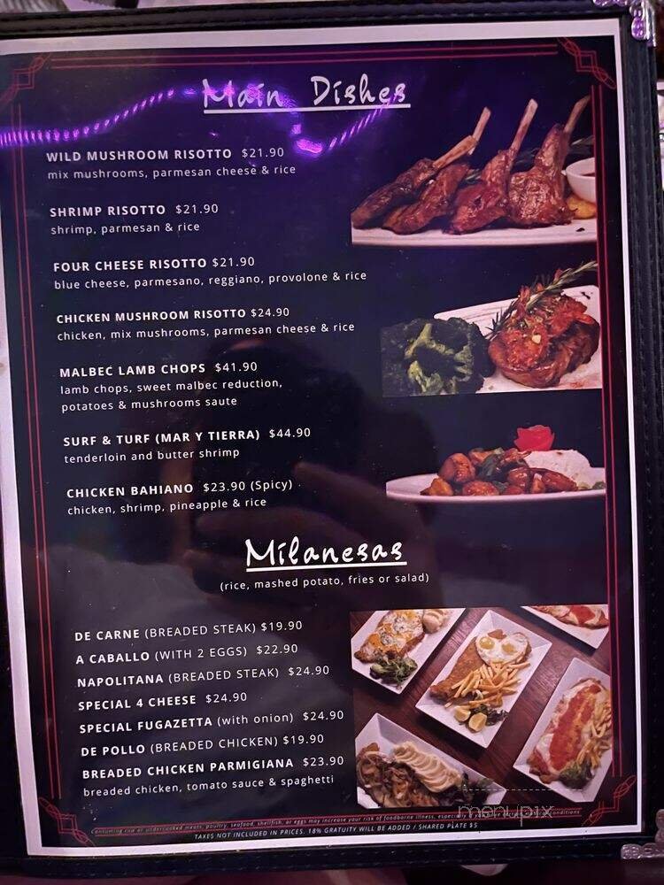 Menu page 2