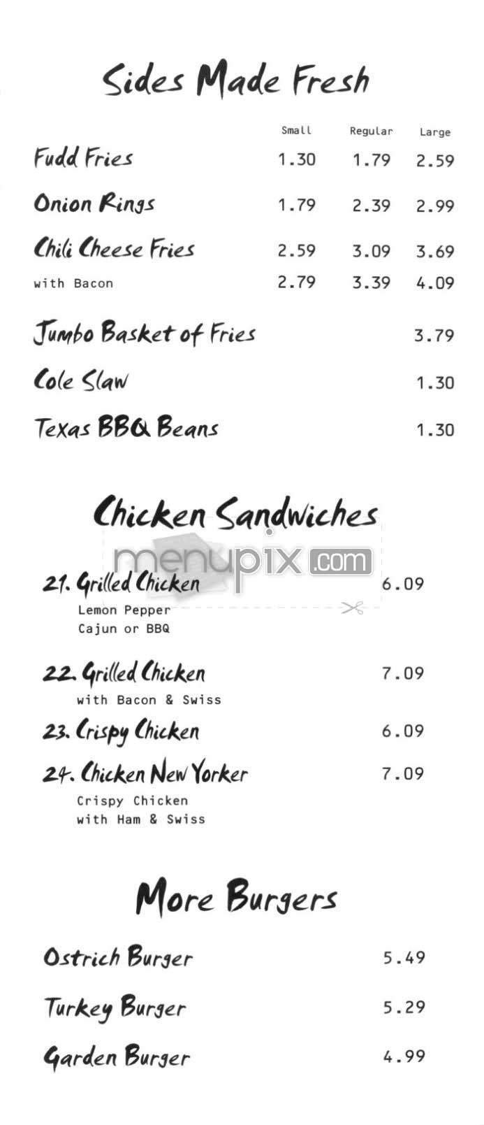 Menu page 3