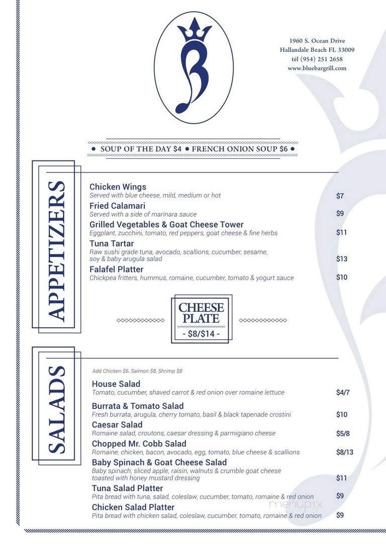 Menu page 2