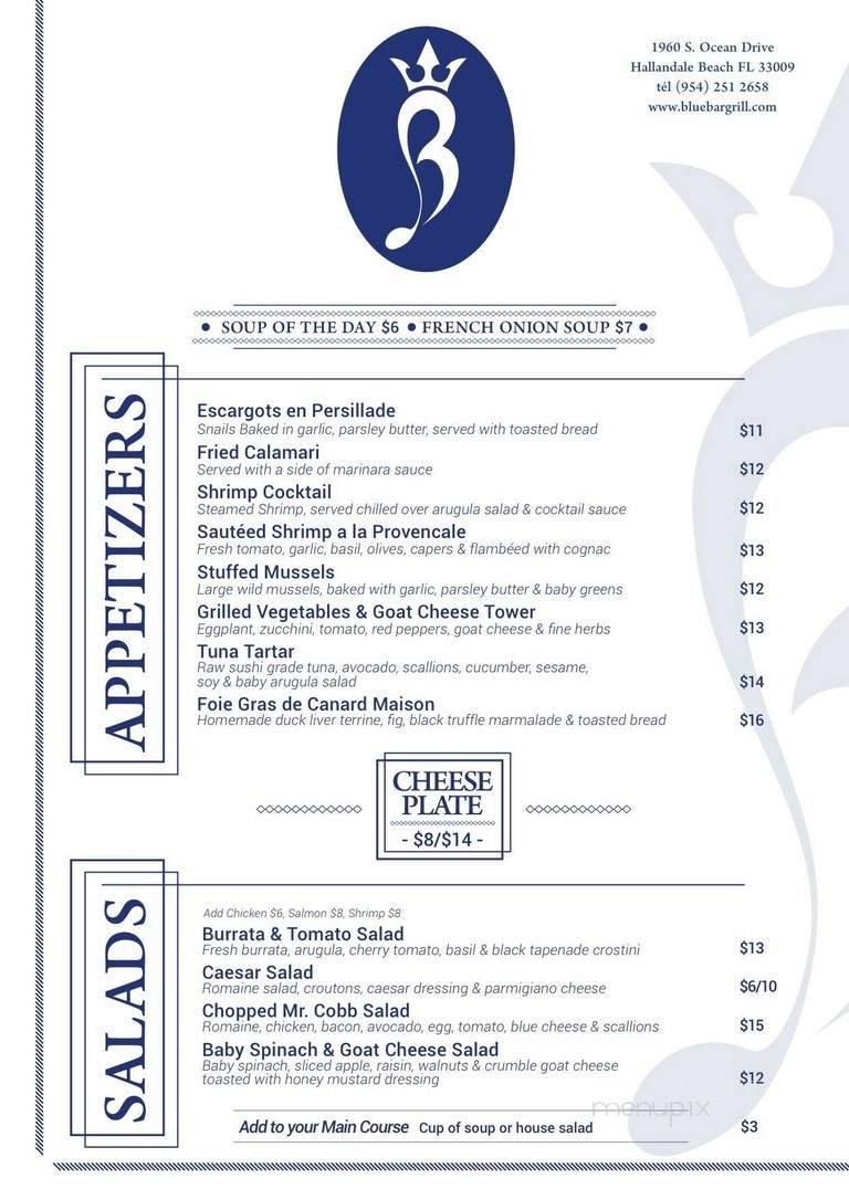 Menu page 5