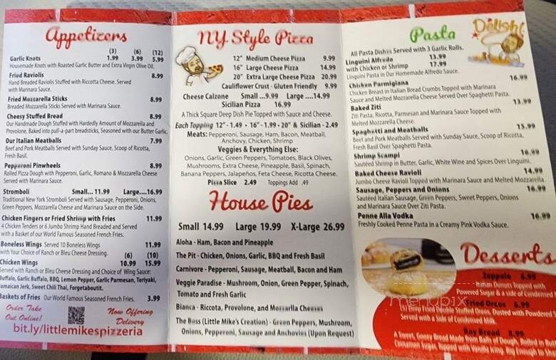 Menu page 2