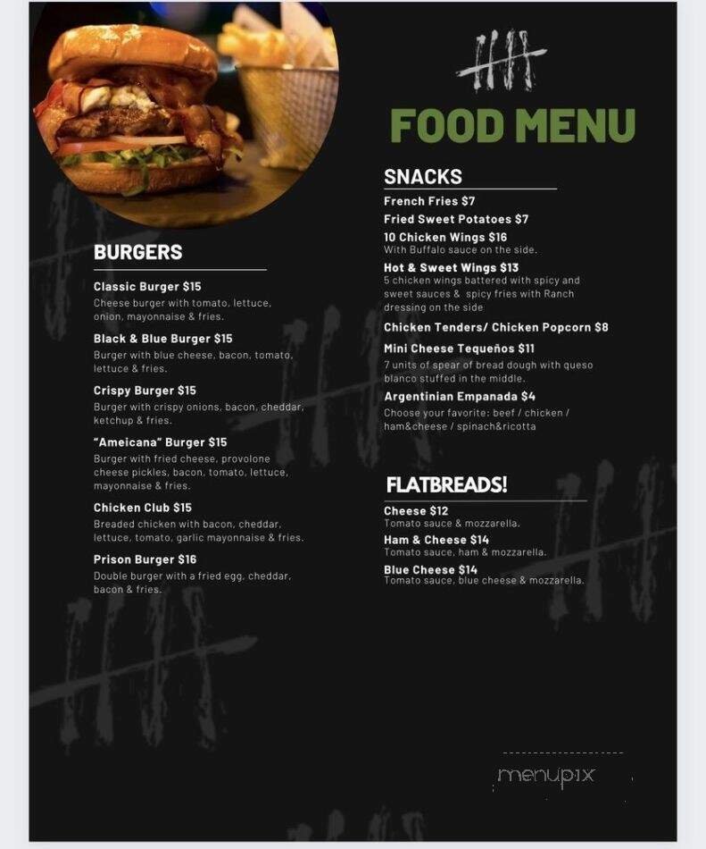 Menu page 1