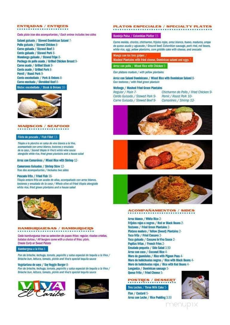 Menu page 2