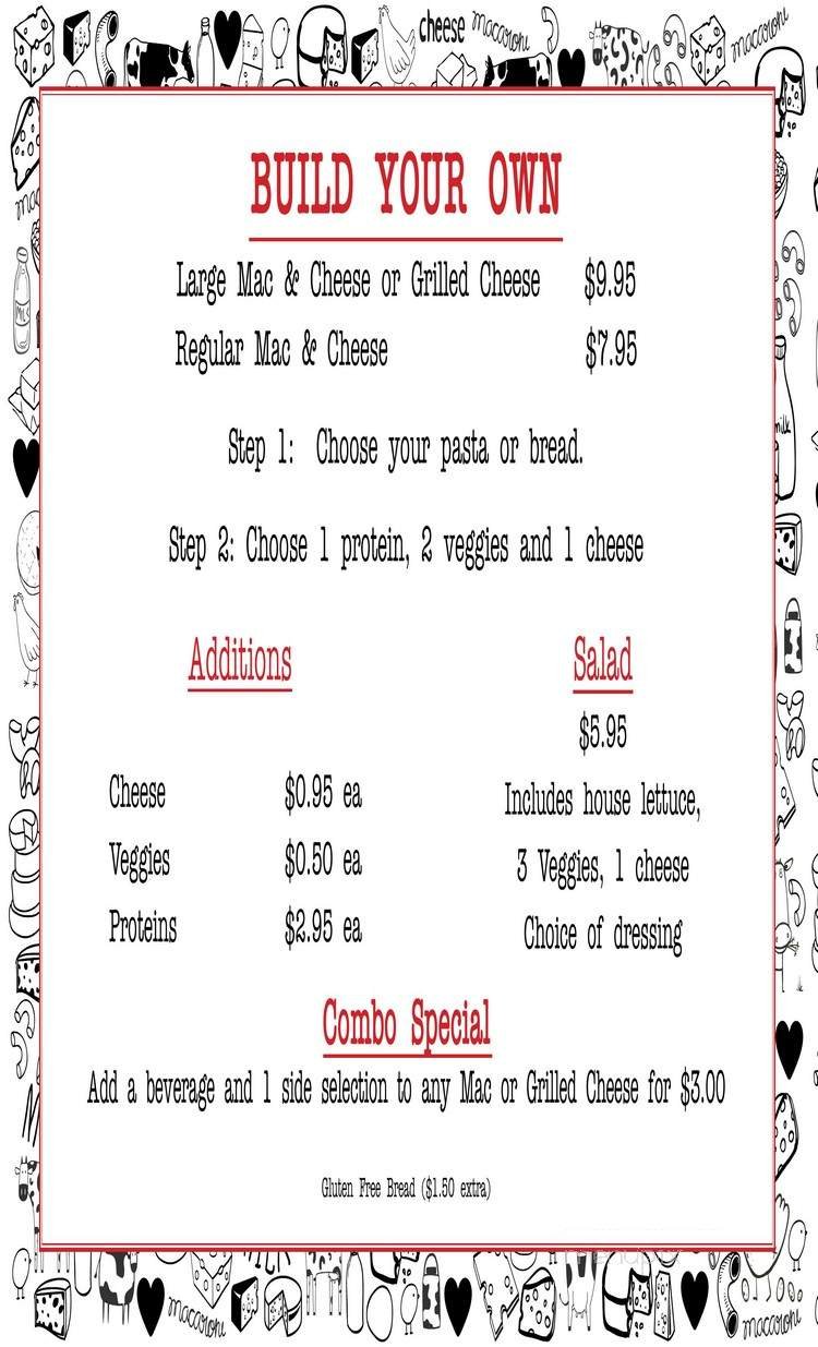 Menu page 1