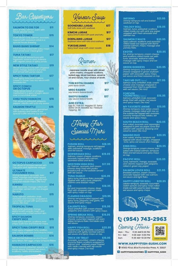 Menu page 3