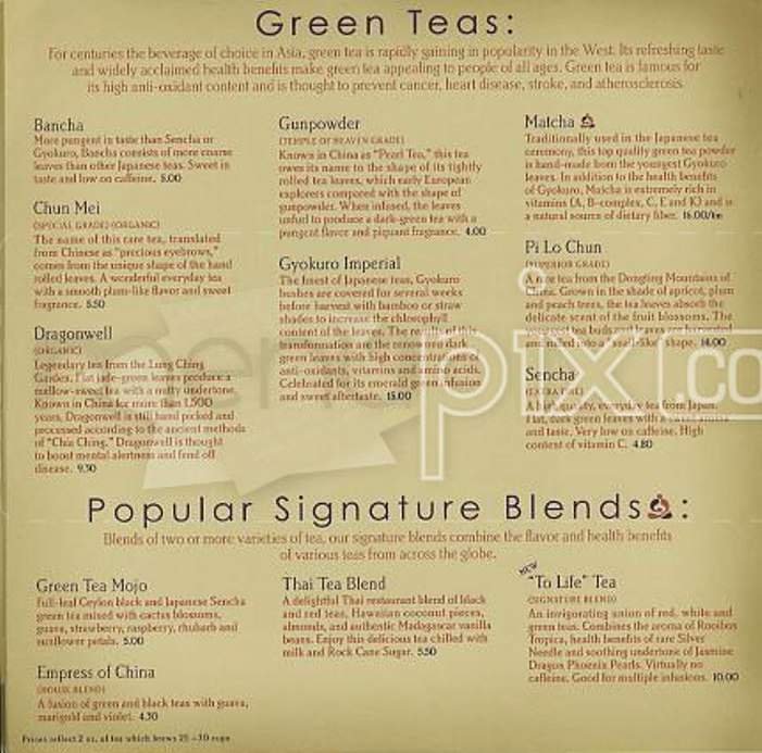 Menu page 6