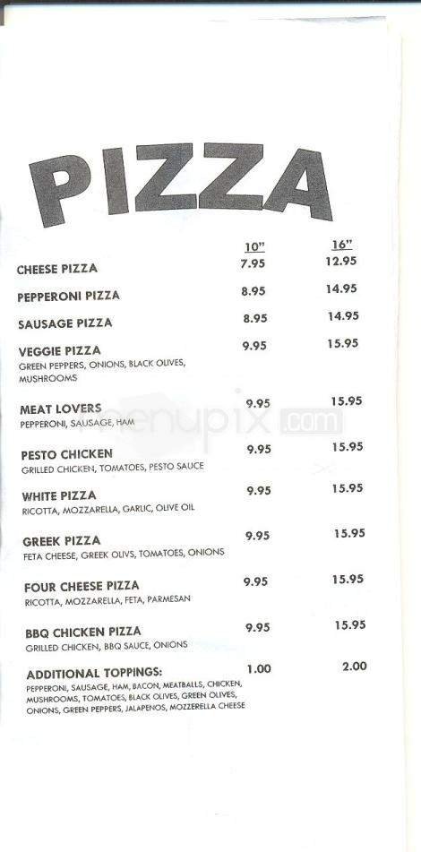 Menu page 5