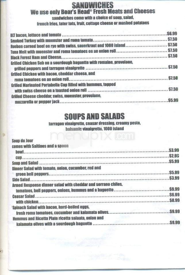 Menu page 4
