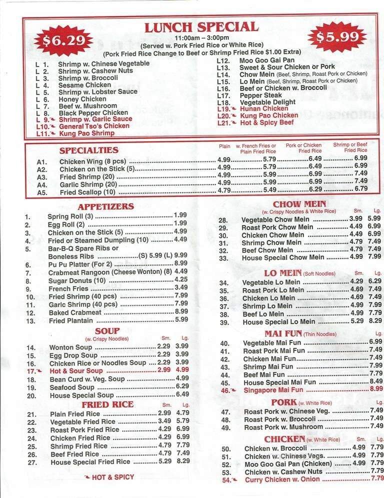 Menu page 4