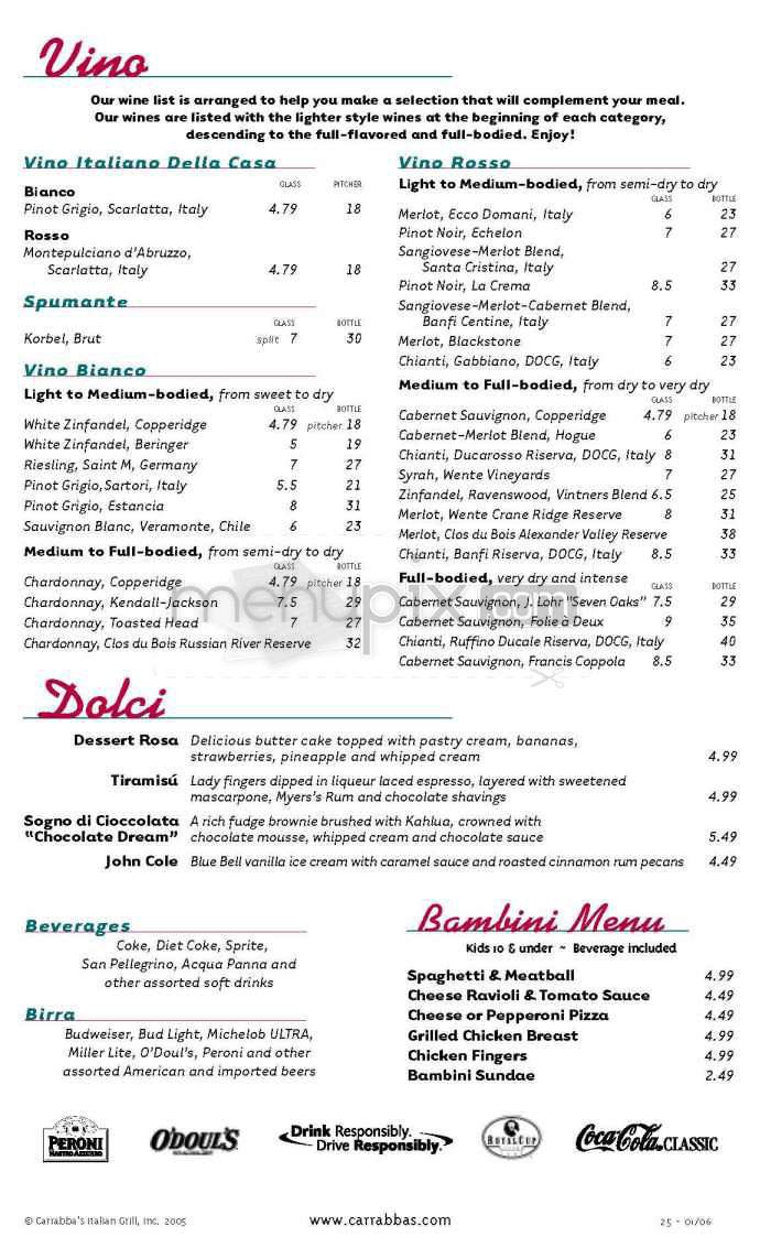 Menu page 3