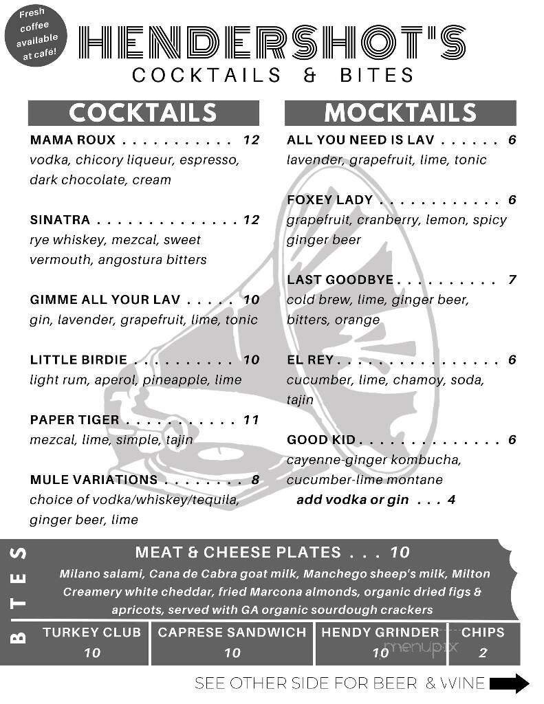 Menu page 5
