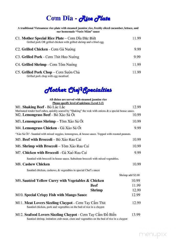 Menu page 4