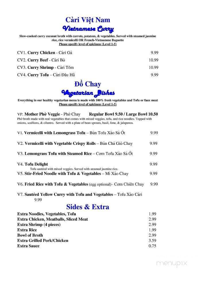 Menu page 5