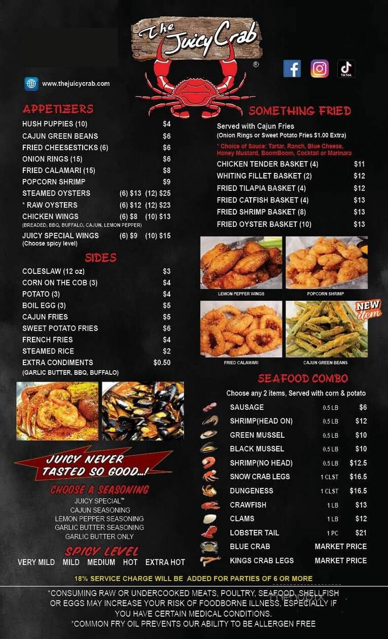 Menu page 2
