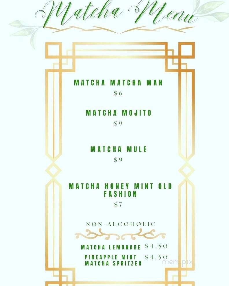 Menu page 1