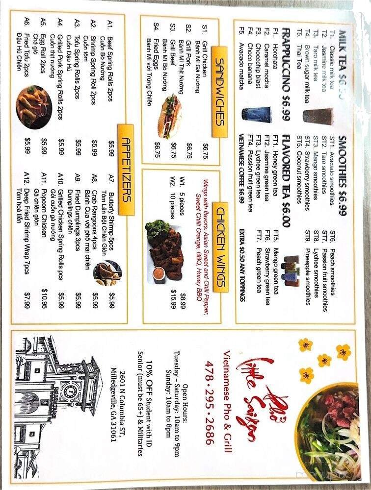 Menu page 2