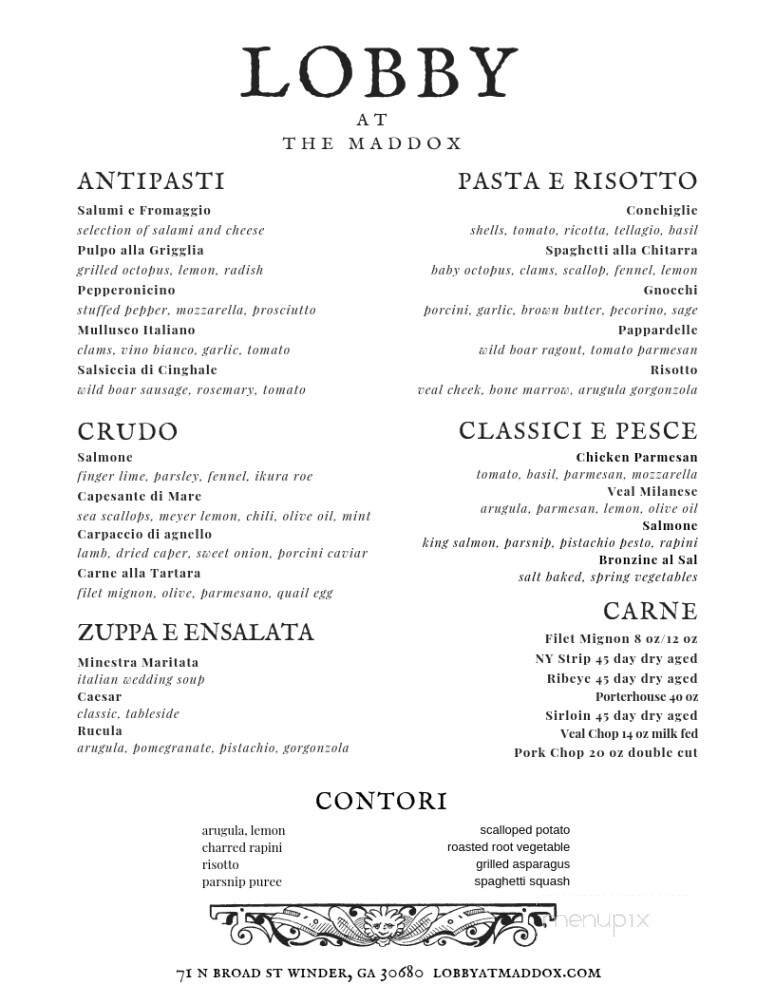 Menu page 7