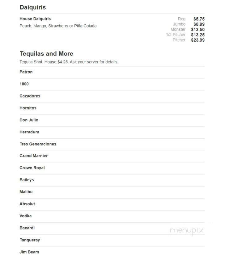 Menu page 21