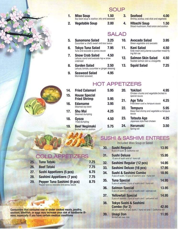 Menu page 6