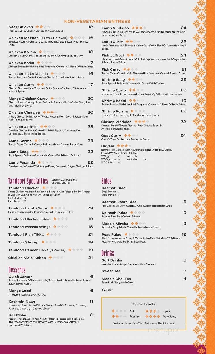 Menu page 5