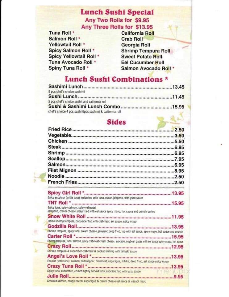 Menu page 2