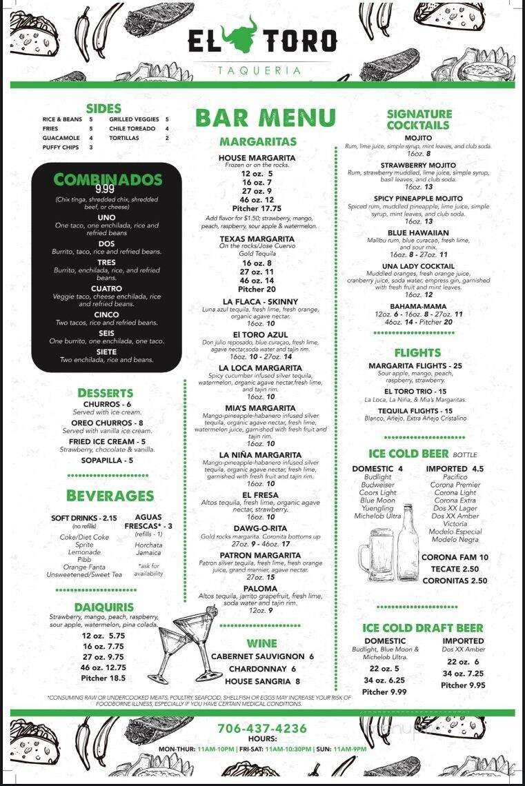 Menu page 2