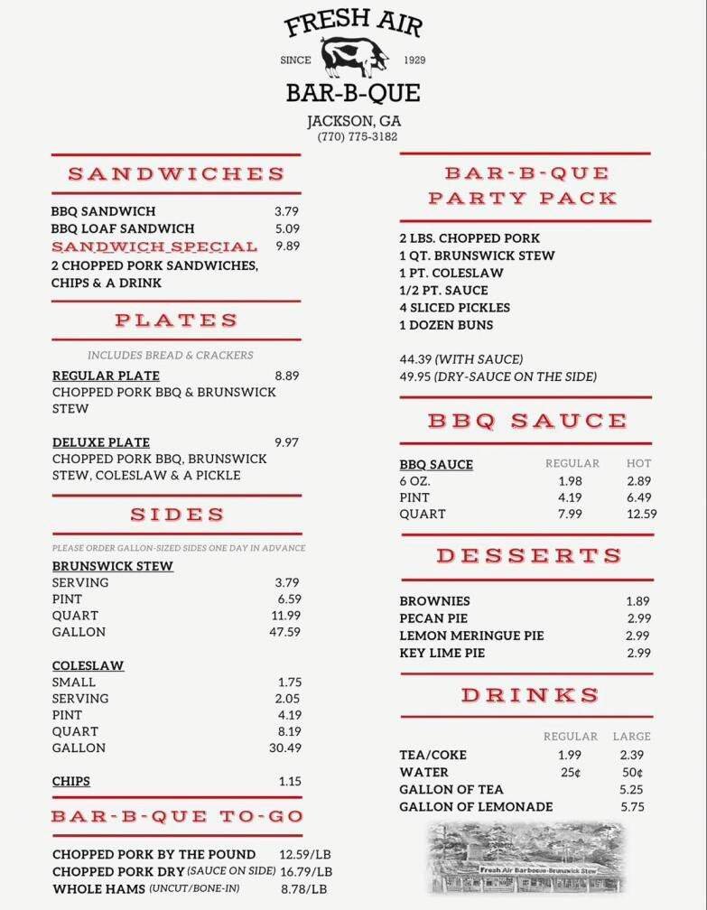 Menu page 2